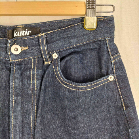 クティール kutir ハイウエストストレートデニムパンツ レディース JPN:M