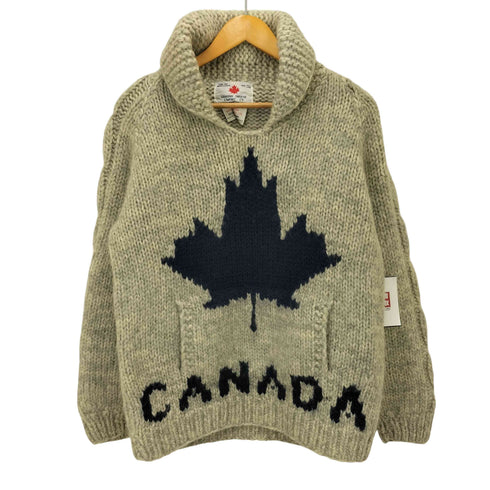 カナディアンセーター CANADIAN SWEATER フロントデザインカウチンセーター メンズ