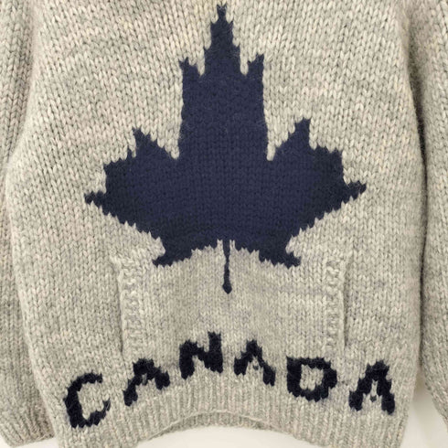 カナディアンセーター CANADIAN SWEATER フロントデザインカウチンセーター メンズ