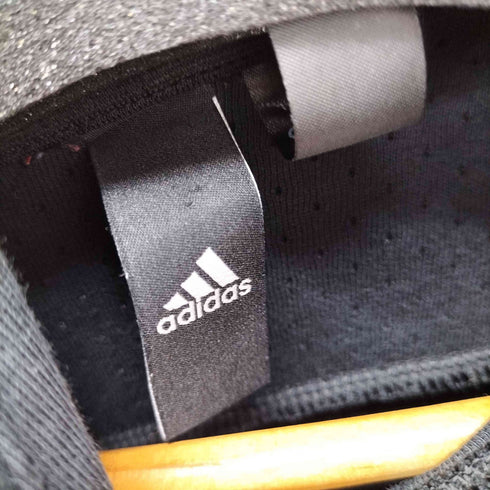 アディダス adidas ロゴプリントメッシュプルオーバーパーカー メンズ JPN:M