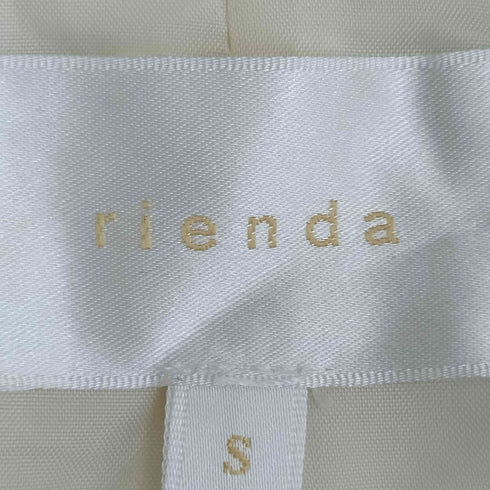 リエンダ rienda 22AW ウールMIXバックベルトデザインCT レディース JPN:S