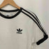 アディダスオリジナルス adidas Originals 3ストライプ トレフォイルロゴ刺繍 ラグラン リンガー Tシャツ レディース JPN:M