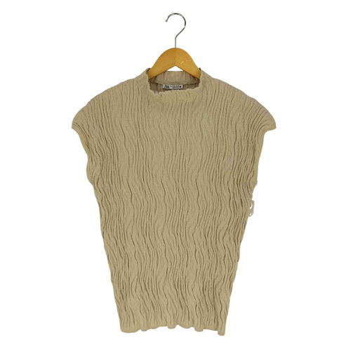 ザラ ZARA JACCARD TOP ジャカード トップ レディース import:L