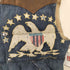 デニムアンドサプライ ラルフローレン DENIM & SUPPLY RALPH LAUREN イーグルデザイン 異素材切替インディゴダウンベスト Y2K メンズ JPN:M