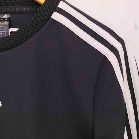アディダス adidas ロングスリーブクロップドスウェット [W KM0 CRPD LNGSLEEVE レディース JPN:S
