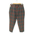 ヴァイナルアーカイブ VAINL ARCHIVE LIVE-PT-C CHECK PANTS レディース M