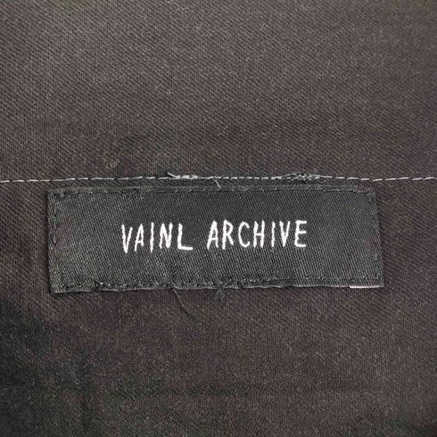 ヴァイナルアーカイブ VAINL ARCHIVE LIVE-PT-C CHECK PANTS レディース M