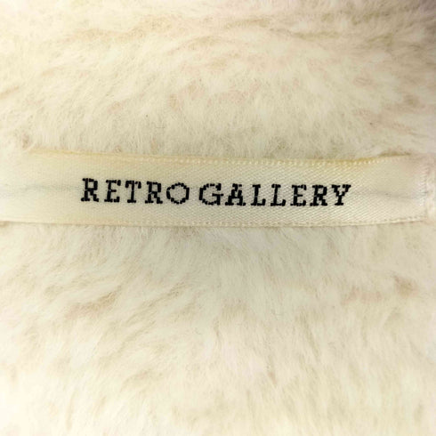 レトロ ギャラリー RETRO GALLERY ノーカラーファージャケット レディース FREE