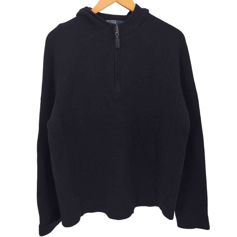 ポロバイラルフローレン Polo by RALPH LAUREN 90S ラグランニットフーディー メンズ JPN:XL