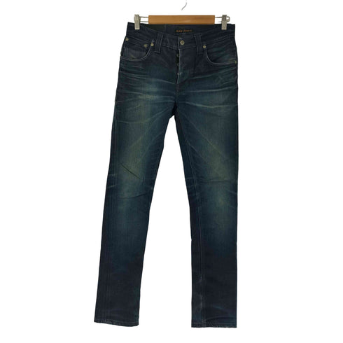 ヌーディージーンズ Nudie Jeans ダメージ加工 スリムスキニーパンツ メンズ 29×32