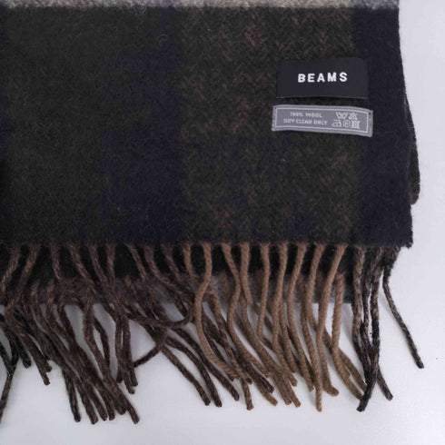 ビームス BEAMS ウール100マフラー レディース