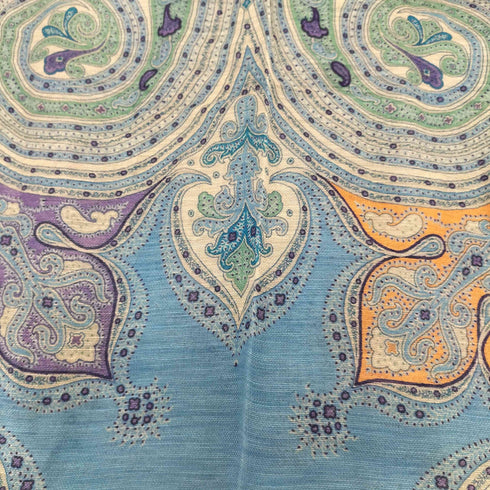 エトロ ETRO ペイズリー柄 シルクスカーフ レディース