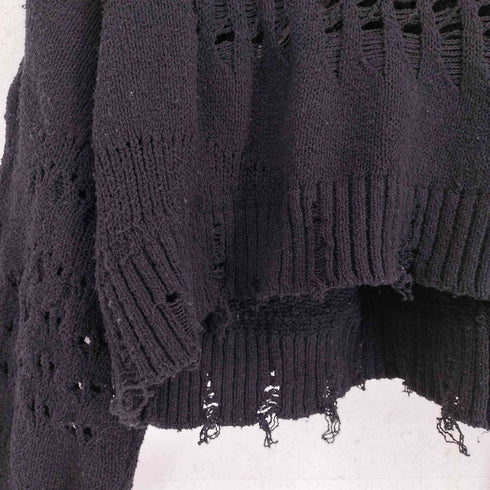 ザラ ZARA ダメージニットプルオーバー レディース JPN:S