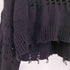 ザラ ZARA ダメージニットプルオーバー レディース JPN:S