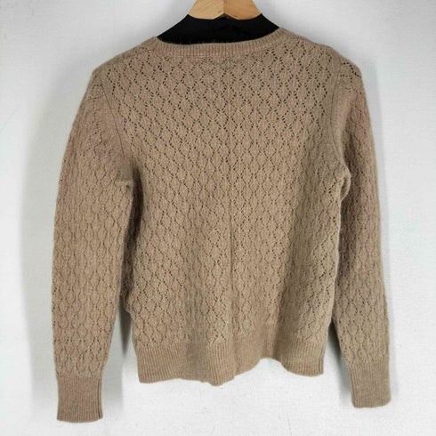 マッキントッシュフィロソフィー MACKINTOSH PHILOSOPHY メリノウール×フォックス 透かし編みニット レディース JPN:38