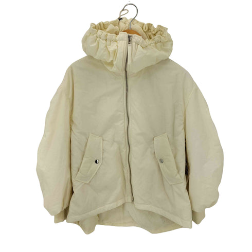 ランバンオンブルー LANVIN en Bleu ビックカラー中わた MA-1ブルゾン レディース 38