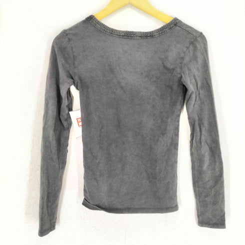 ザラ ZARA ウォッシュ加工タートルネックTシャツ レディース JPN:S