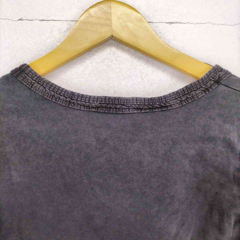 ザラ ZARA ウォッシュ加工タートルネックTシャツ レディース JPN:S