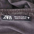 ザラ ZARA ウォッシュ加工タートルネックTシャツ レディース JPN:S