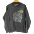 狼プリント L/S Tシャツ メンズ