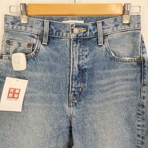 マウジー moussy SIDE SLIT SLIM FLARE サイド スリット スリム フレア デニムパンツ レディース 27