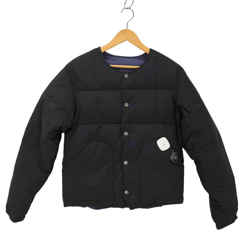 マウントレーニアデザイン MT.RAINIER DESIGN ORIGINAL REVERSIBLE NO COLLAR DOWN JACKET メンズ M