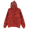 アベイシングエイプ A BATHING APE Red Camo Full-Zip Shark Down Jacket シャーク フルジップ ダウン ジャケット メンズ JPN:L