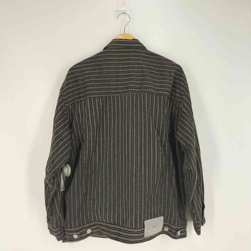 ネーム Name. mulch stripe tracker jacket マルチ ストライプ トラッカージャケット メンズ JPN:1