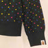 アベイシングエイプ A BATHING APE DOT MULTI COLOR SHARK FULL ZIP HOODIE マルチカラー ドット シャーク フルジップ パーカー メンズ JPN:L