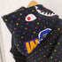 アベイシングエイプ A BATHING APE DOT MULTI COLOR SHARK FULL ZIP HOODIE マルチカラー ドット シャーク フルジップ パーカー メンズ JPN:L