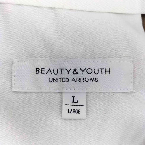 ビューティーアンドユースユナイテッドアローズ BEAUTY & YOUTH UNITED ARROWS ヤーンダイ ツイル ワイド イージーパンツ メンズ L