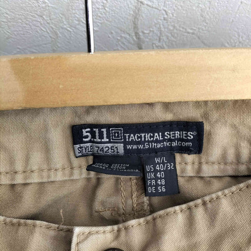 タクティカル 5.11 Tactical COTTON CANVAS PANT メンズ 40inch