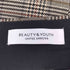 ビューティーアンドユースユナイテッドアローズ BEAUTY & YOUTH UNITED ARROWS グレンチェック 1P ワイド テーパードパンツ メンズ L