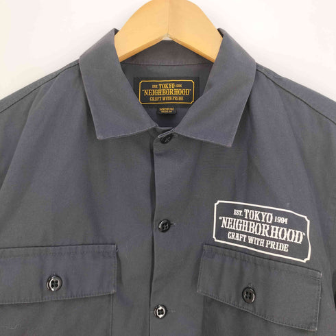 ネイバーフッド NEIGHBORHOOD CLASSIC WORK/EC-SHIRT.LS クラシック ワークシャツ メンズ JPN:M