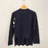 コムデギャルソンシャツ COMME des GARCONS SHIRT Irregular hem knit 裾アシンメトリークルーネックウールニット メンズ M
