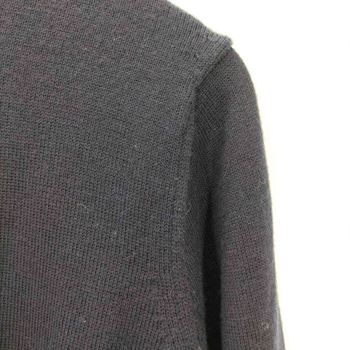コムデギャルソンシャツ COMME des GARCONS SHIRT Irregular hem knit 裾アシンメトリークルーネックウールニット メンズ M