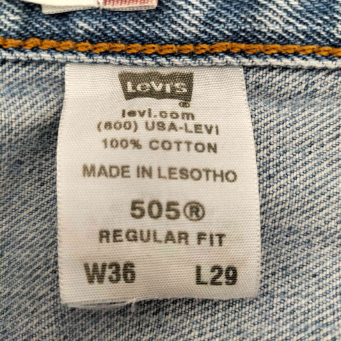 リーバイス Levis REGULAR FIT 505 デニムパンツ メンズ W36 L29
