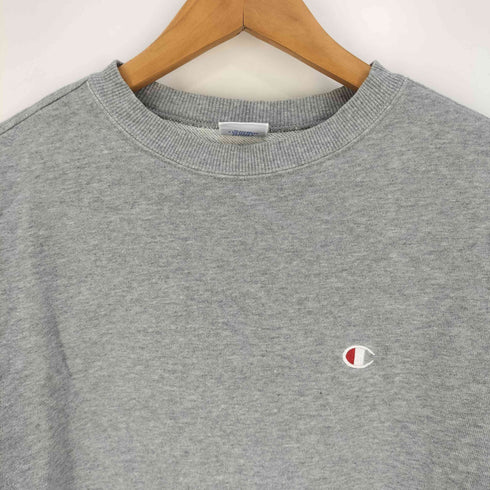 チャンピオン Champion ロゴ刺繍 クルーネックスウェット メンズ JPN:L