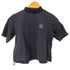 フレッドペリー FRED PERRY MOCK NECK T-SHIRT ロゴワッペンクロップドモックネックTシャツ レディース UK:10