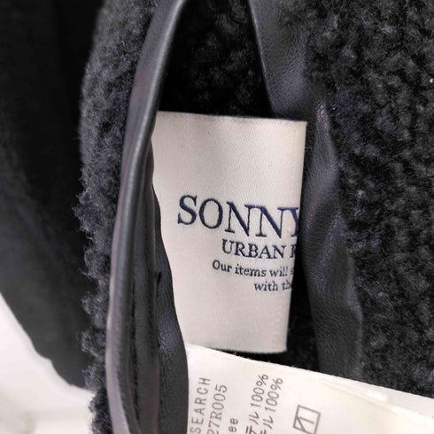 アーバンリサーチサニーレーベル URBAN RESEARCH Sonny Label リバーシブルフェイクムートンショートコート レディース FREE
