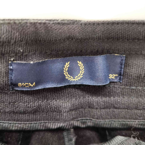 フレッドペリー FRED PERRY ロゴ刺繍 ストレッチスウェットイージースラックスパンツ メンズ US:32-33