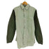 ガンリュウ GANRYU AD2013 14SS 異素材 切替 レギュラーカラー L/S シャツ ナイロン メンズ JPN:M