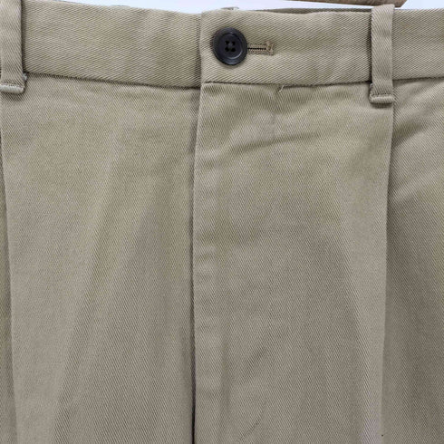 スティーブンアラン Steven Alan DRIL SUPER BAGGY TAPEREDII パンツ メンズ L