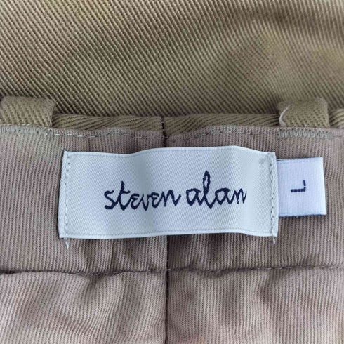スティーブンアラン Steven Alan DRIL SUPER BAGGY TAPEREDII パンツ メンズ L