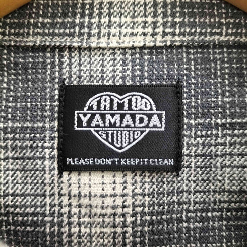 TATTOO STUDIO YAMADA オンブレチェックシャツ メンズ JPN:L