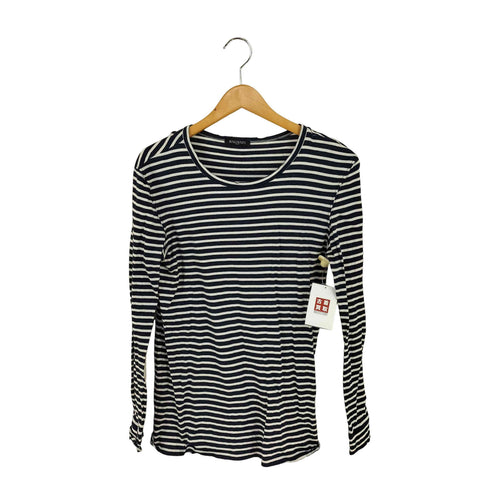 バルマンパリ BALMAIN PARIS ダメージ加工 ボーダーカットソー レディース import:XS