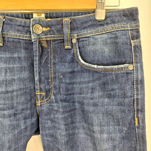 ピーティーゼロチンクエ PT05 THE FIVE POCKET スレキ ストライプ ボタンフライ デニムパンツ メンズ 32