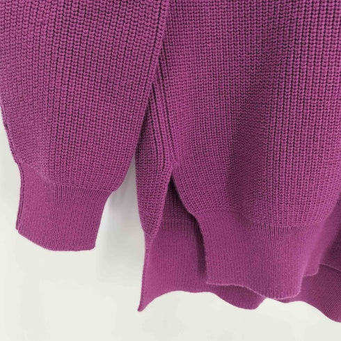 ズッカ ZUCCa コットンポリ L/S モックネック リブニット メンズ JPN:M