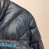 アディダス adidas ジップアップ ダウンジャケット Y2K メンズ JPN:M