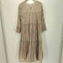 ヌキテパ NE QUITTEZ PAS Cotton Voile Tiered Maxi Dress コットンボイルティアードワンピース レディース JPN:S